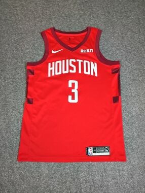 Nike Houston Rockets Chris Paul #3 Jersey Mens M 44 Red NBA Swingman Dri Fit.Of